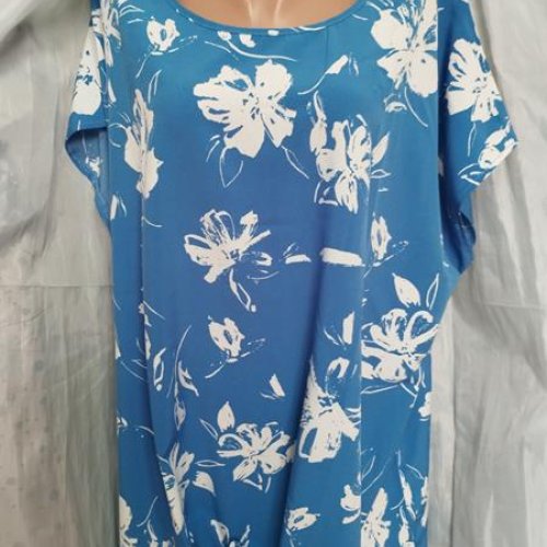 Футболка Galina (60-64) 541-6 blue (лето) Galina 541-6 blue