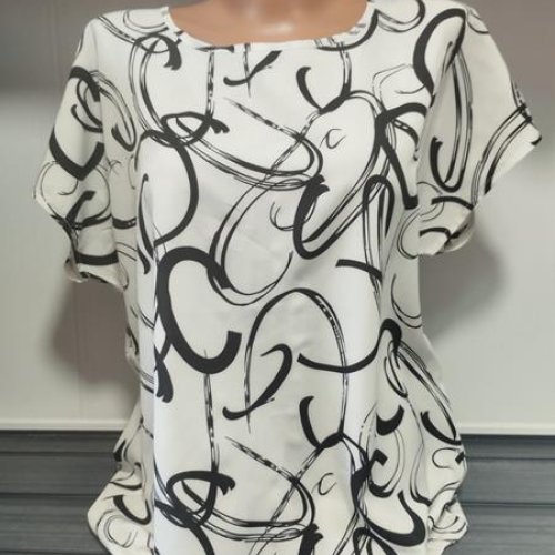 Футболка Galina (60-64) 541-13 white (лето) Galina 541-13 white