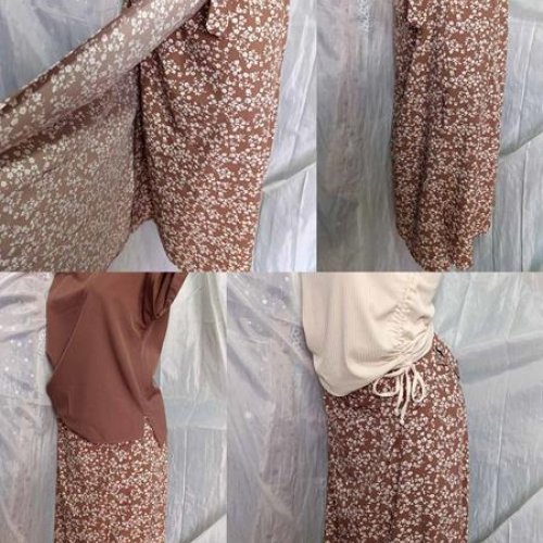 Юбка Galina (44-52) GL1 brown (лето) Galina GL1 brown