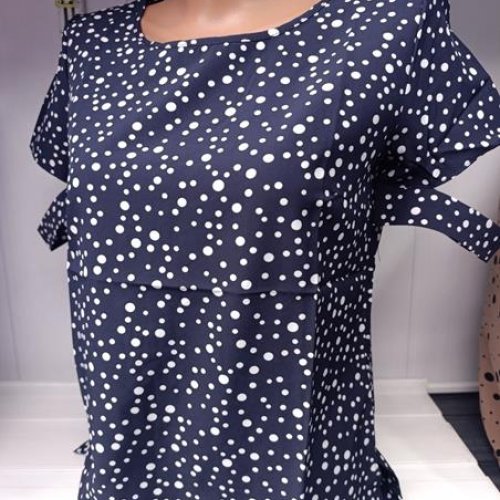 Футболка Galina (42-48) GL6 navy (лето) Galina GL6 navy