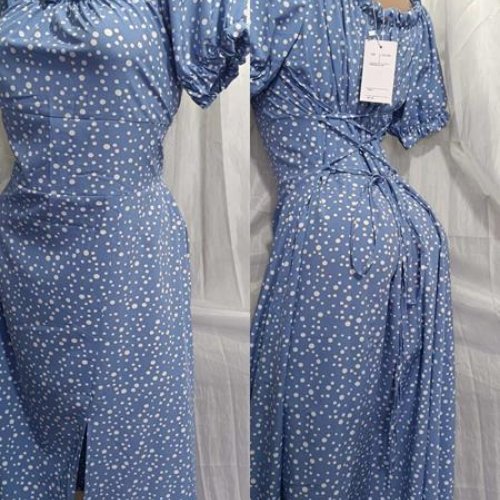 Платье Galina (48-54) 574 l.blue (лето) Galina 574 l.blue