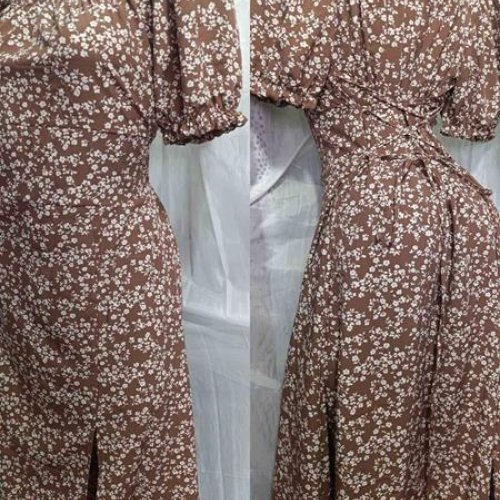 Платье Galina (48-54) 574 brown (лето) Galina 574 brown