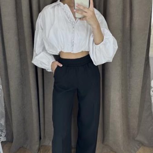 Штаны Valentina (50-54) 003 black (деми) Valentina 003 black