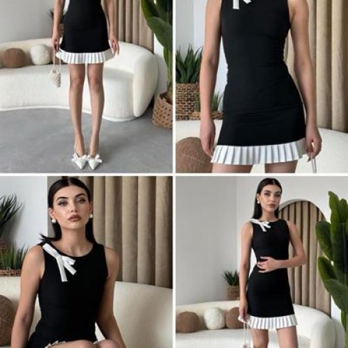 Платье Dream (44-48) DM19 black (лето) Dream DM19 black