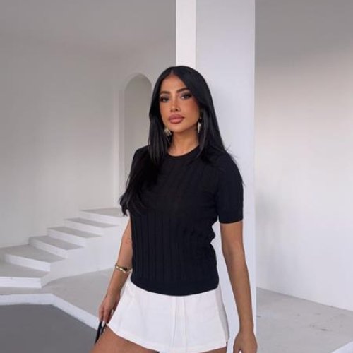 Футболка Dream (S-M) DM46 black (лето) Dream DM46 black