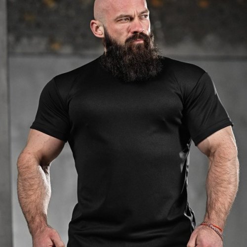 Футболка Max-T (46-58) M7 black (лето) Max-T M7 black