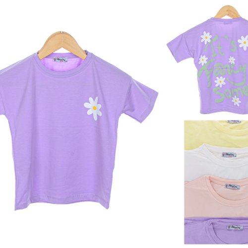 Футболка OL (6-10) WNG10793-0 mix (6-10) (лето) OL WNG10793-0 mix (6-10)