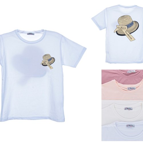 Футболка OL (8-12) WNG10789-2 mix (лето) OL WNG10789-2 mix