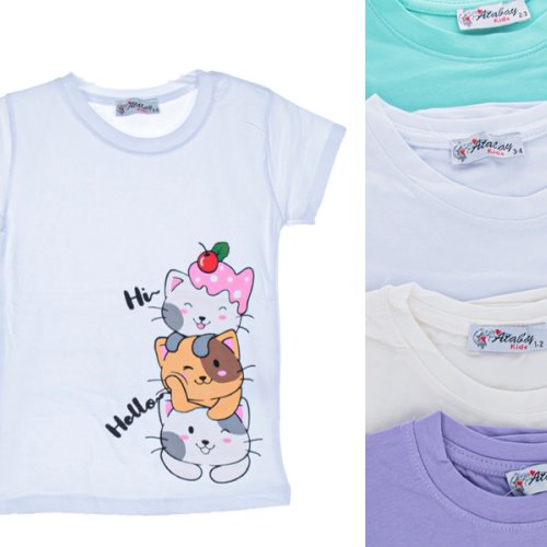 Футболка OL (0-4) ERL50511-0 mix (лето) OL ERL50511-0 mix