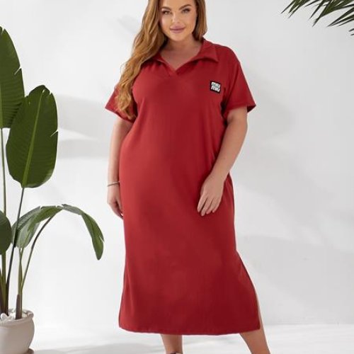 Платье BAT (50-60) 455 red (лето) BAT 455 red