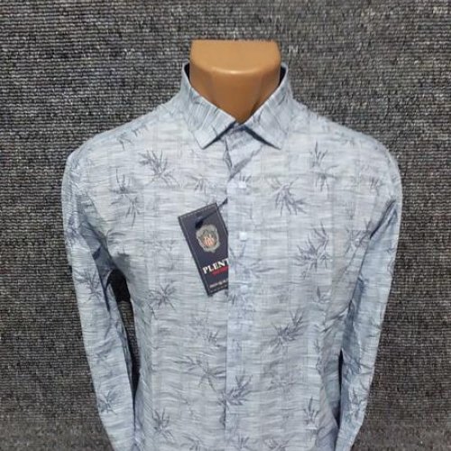 Рубашка Mary Poppins (3XL-5XL) 4458 l.blue (деми) Mary Poppins 4458 l.blue