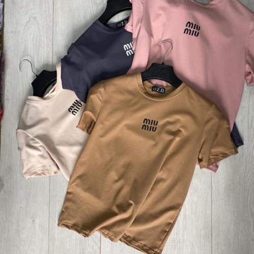 Футболка Annet (S-2XL) AZ0134 brown (лето) Annet AZ0134 brown