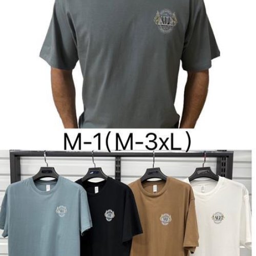 Футболка Annet (M-3XL) RZ-M1 brown (лето) Annet RZ-M1 brown