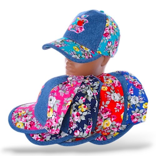 Кепка YLZL (56-58) KA10 mix (лето) YLZL KA10 mix