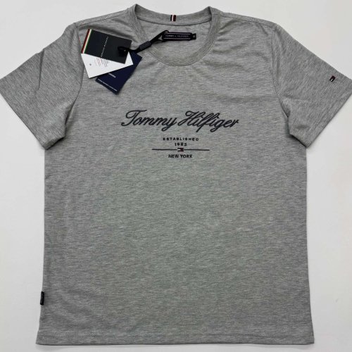 Футболка Trendshop (M-3XL) 0261 grey (лето) Trendshop 0261 grey