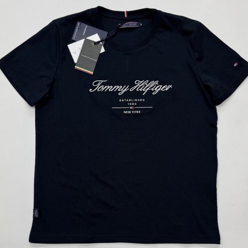 Футболка Trendshop (M-3XL) 0261 navy (лето) Trendshop 0261 navy