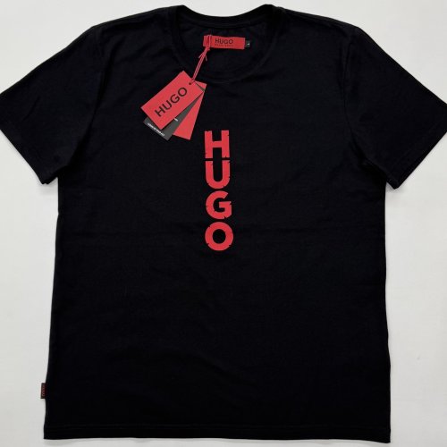 Футболка Trendshop (M-3XL) 0262 black (лето) Trendshop 0262 black