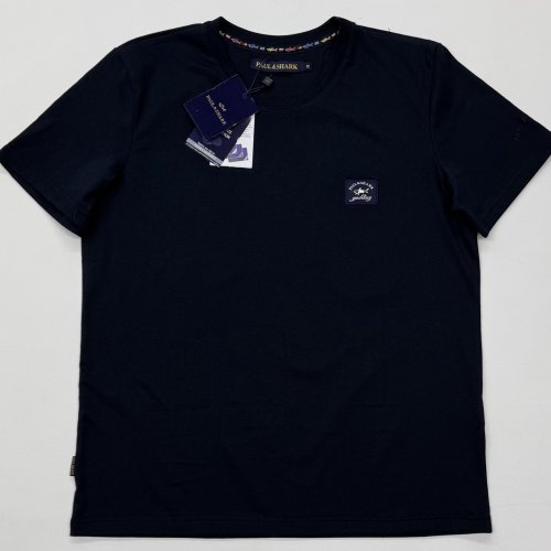 Футболка Trendshop (M-3XL) 0268 navy (лето) Trendshop 0268 navy