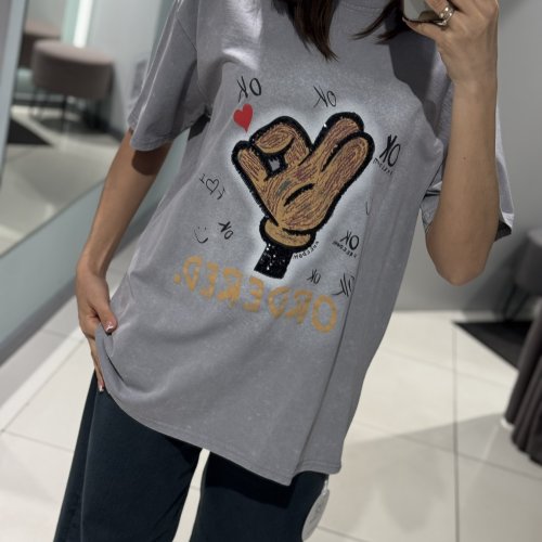 Футболка Comod (one size) 1079 l.grey (лето) Comod 1079 l.grey