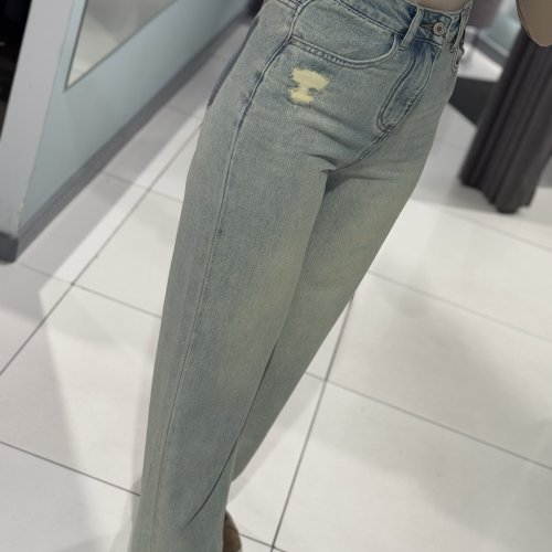 Джинсы Comod (S-XL) 58023 l.blue (деми) Comod 58023 l.blue