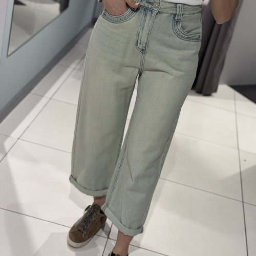 Джинсы Comod (S-XL) 60551-1 l.blue (деми) Comod 60551-1 l.blue