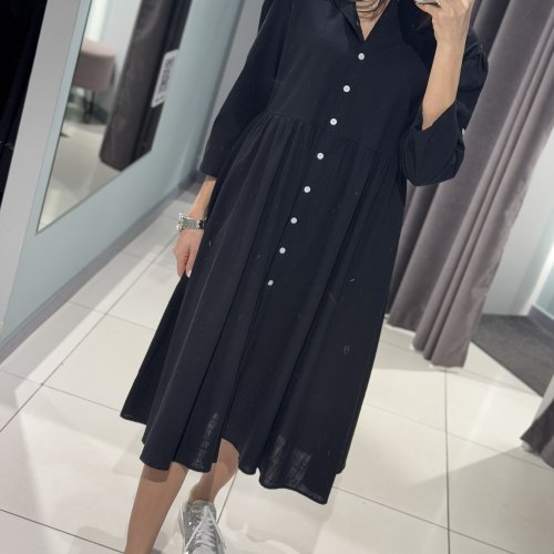 Платье Comod (M-L) 91000 black (лето) Comod 91000 black