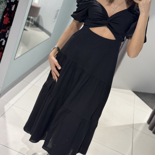 Платье Comod (M-L) 91001 black (лето) Comod 91001 black