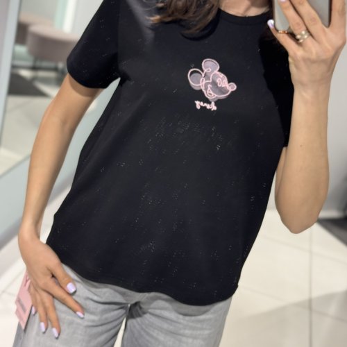 Футболка Comod (one size) 93616 black (лето) Comod 93616 black