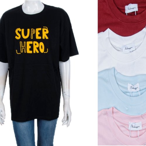 Футболка BIG clothes (one size) 4064-1208-13 mix (лето) BIG clothes 4064-1208-13 mix