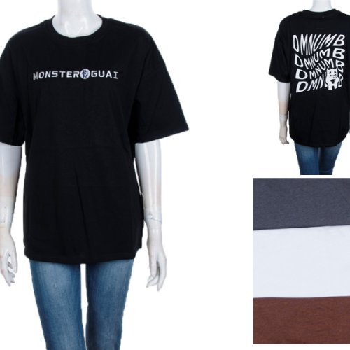 Футболка BIG clothes (one size) 4064-7200 mix (лето) BIG clothes 4064-7200 mix