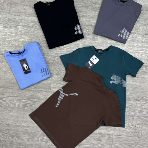 Футболка MMZ (9-13) M216 brown (лето) MMZ M216 brown