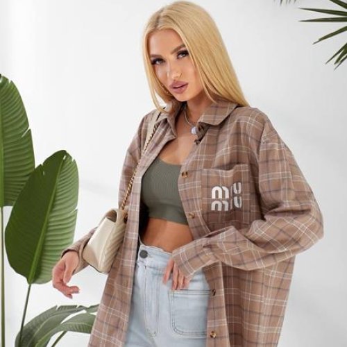 Рубашка Lelis (42-48) 1050 nude (деми) Lelis 1050 nude