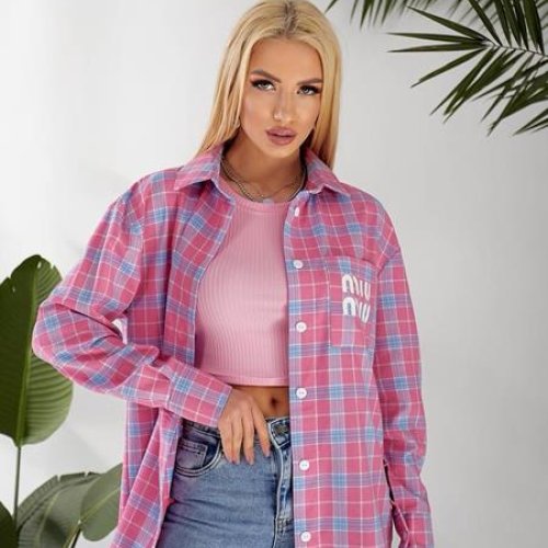 Рубашка Lelis (42-48) 1050 pink (деми) Lelis 1050 pink