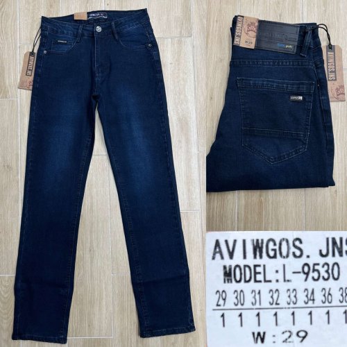 Джинсы God Baron (29-38) L-9530 blue (деми) God Baron L-9530 blue