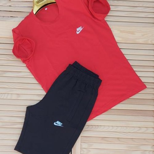 Костюм Sport style (46-54) 02-5 red (лето) Sport style 02-5 red