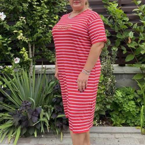 Платье BAT (46-56) 12 red (лето) BAT 12 red