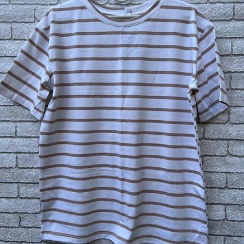 Футболка Valentina (42-56) 101 white-beige (лето) Valentina 101 white-beige