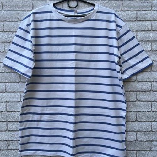 Футболка Valentina (42-56) 101 white-blue (лето) Valentina 101 white-blue