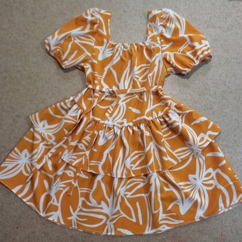 Платье Ariamo (122-146) A28 yellow (лето) Ariamo A28 yellow