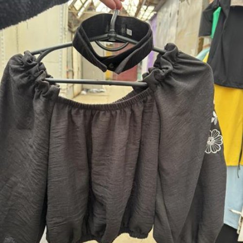 Топ Ariamo (140-158) A18 black (лето) Ariamo A18 black