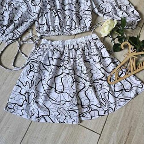 Костюм Ariamo (140-164) A21 white (лето) Ariamo A21 white