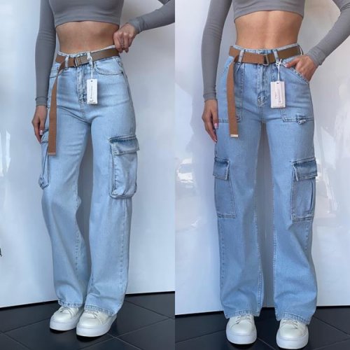 Джинсы Phi Hung (25-30) P61 l.blue (деми) Phi Hung P61 l.blue