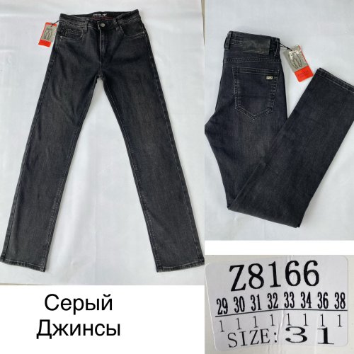 Джинсы God Baron (29-38) Z8166 grey (деми) God Baron Z8166 grey