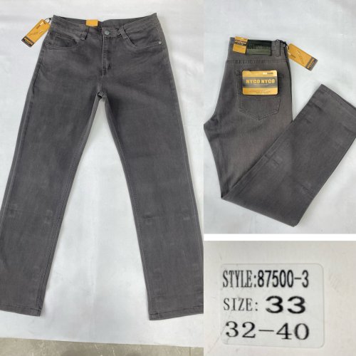 Джинсы God Baron (32-40) 87500-3 grey (деми) God Baron 87500-3 grey