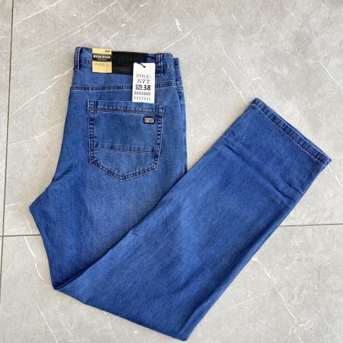 Джинсы God Baron (38-50) 577 blue (деми) God Baron 577 blue