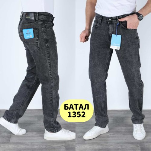 Джинсы God Baron (32-40) 1352 grey (деми) God Baron 1352 grey