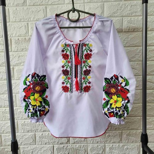 Вышиванка Proschenko (6-9) PR260 white (деми) Proschenko PR260 white