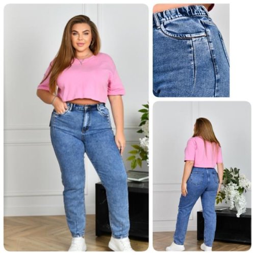 Джинсы Lady N (31-38) 705 blue (деми) Lady N 705 blue