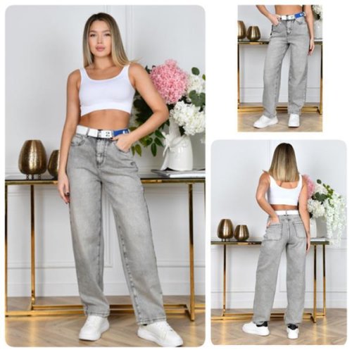 Джинсы Lady N (25-30) 796 grey (деми) Lady N 796 grey