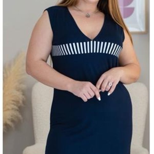 Сарафан Vehuiah (M-XL) 456813 navy (лето) Vehuiah 456813 navy